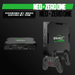 neo zero one retro gaming console front view